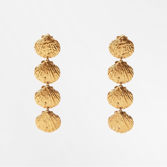 Zara Shell Earrings - Picture 5 of 5